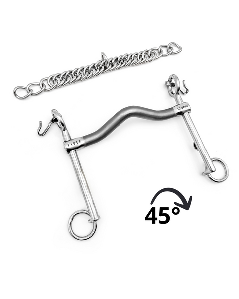 Philip Sweet Iron Weymouth | Fager Bits