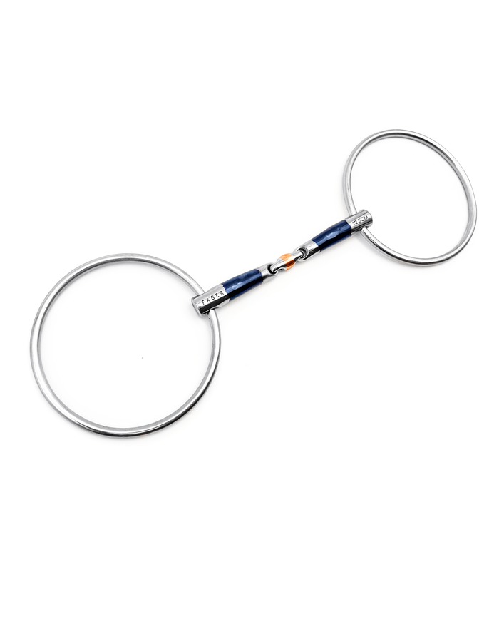Mors à Anneaux Libres (Loose Ring Snaffle) 5 Pouces - Fer - Sans Marque