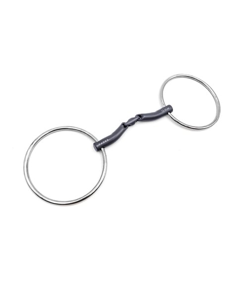 EKKIA Feeling 600024 Mors à Anneau Mixte - Acier Inoxydable - Embout Simple Et Doux - Qualité Pro