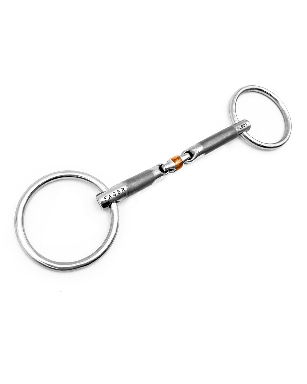 Oliver Sweet iron Bradoon Loose rings | Fager Bits