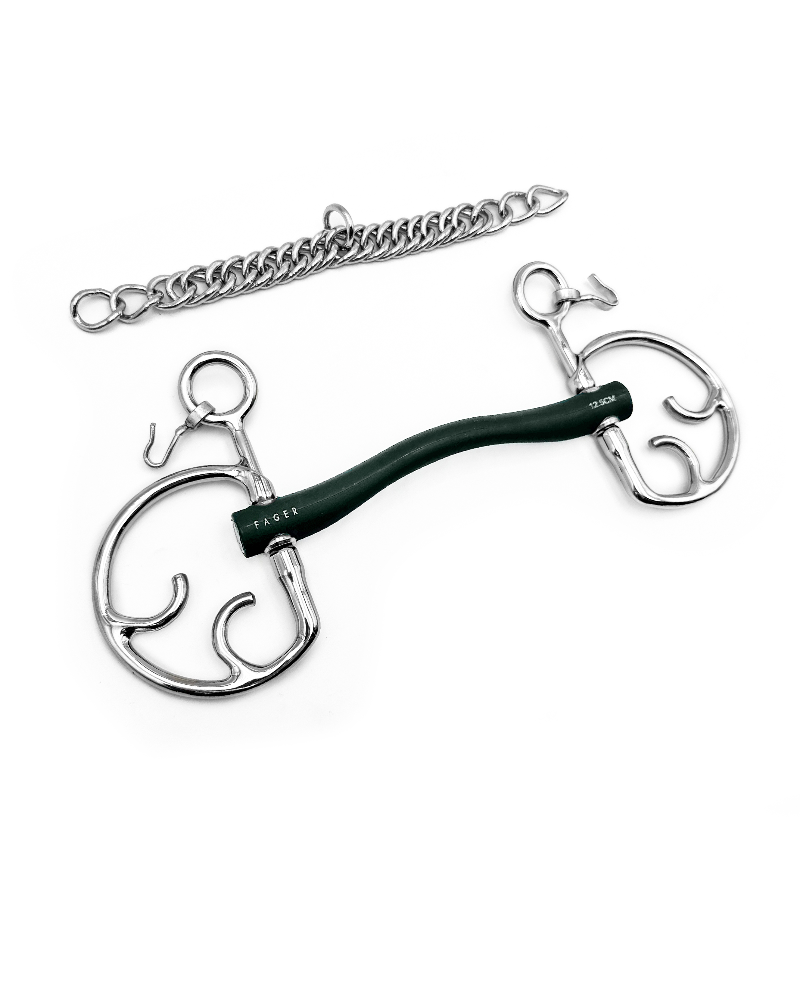 Andrea Hard Rubber bit Kimblehook