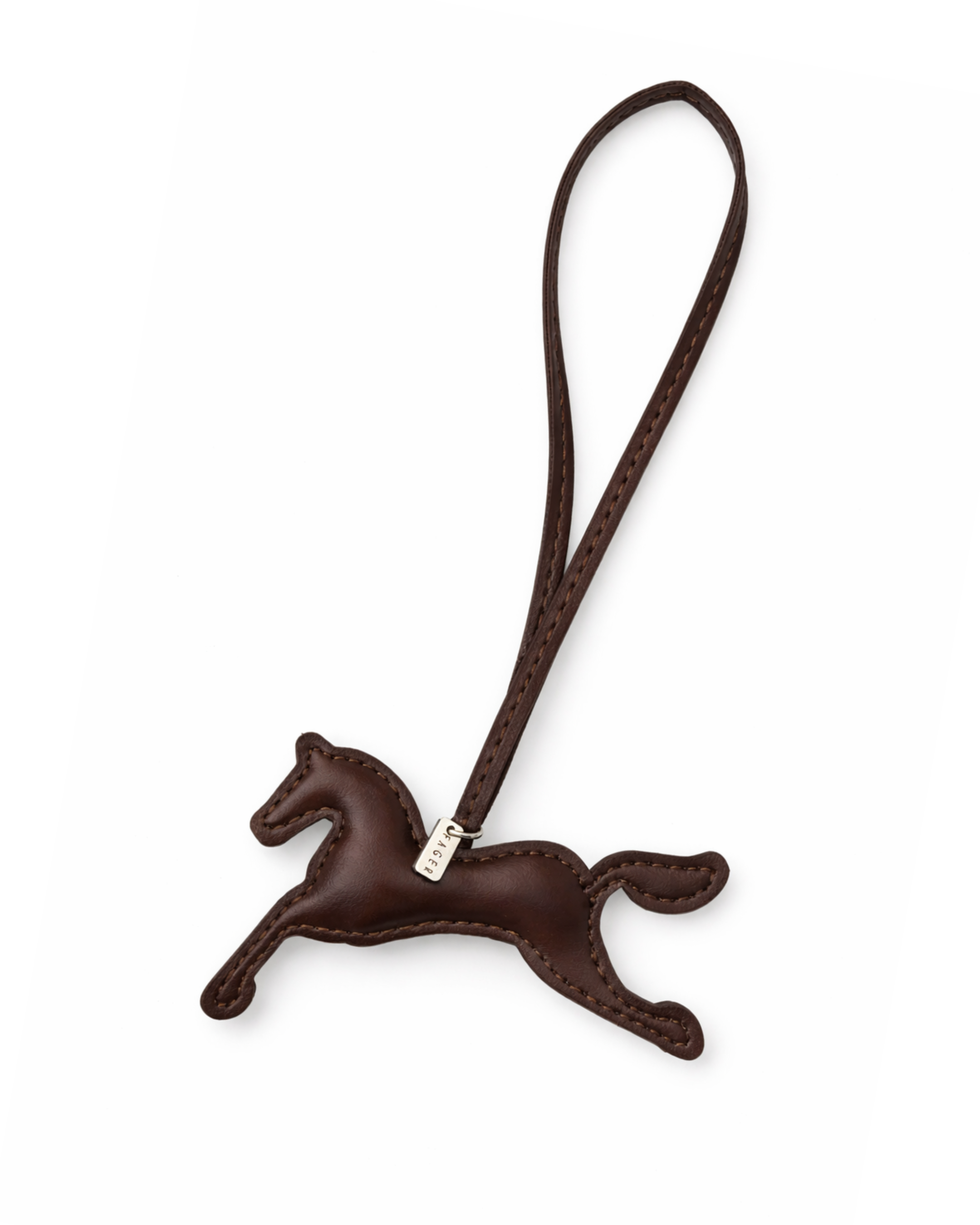 Fager Bag Charm Brown