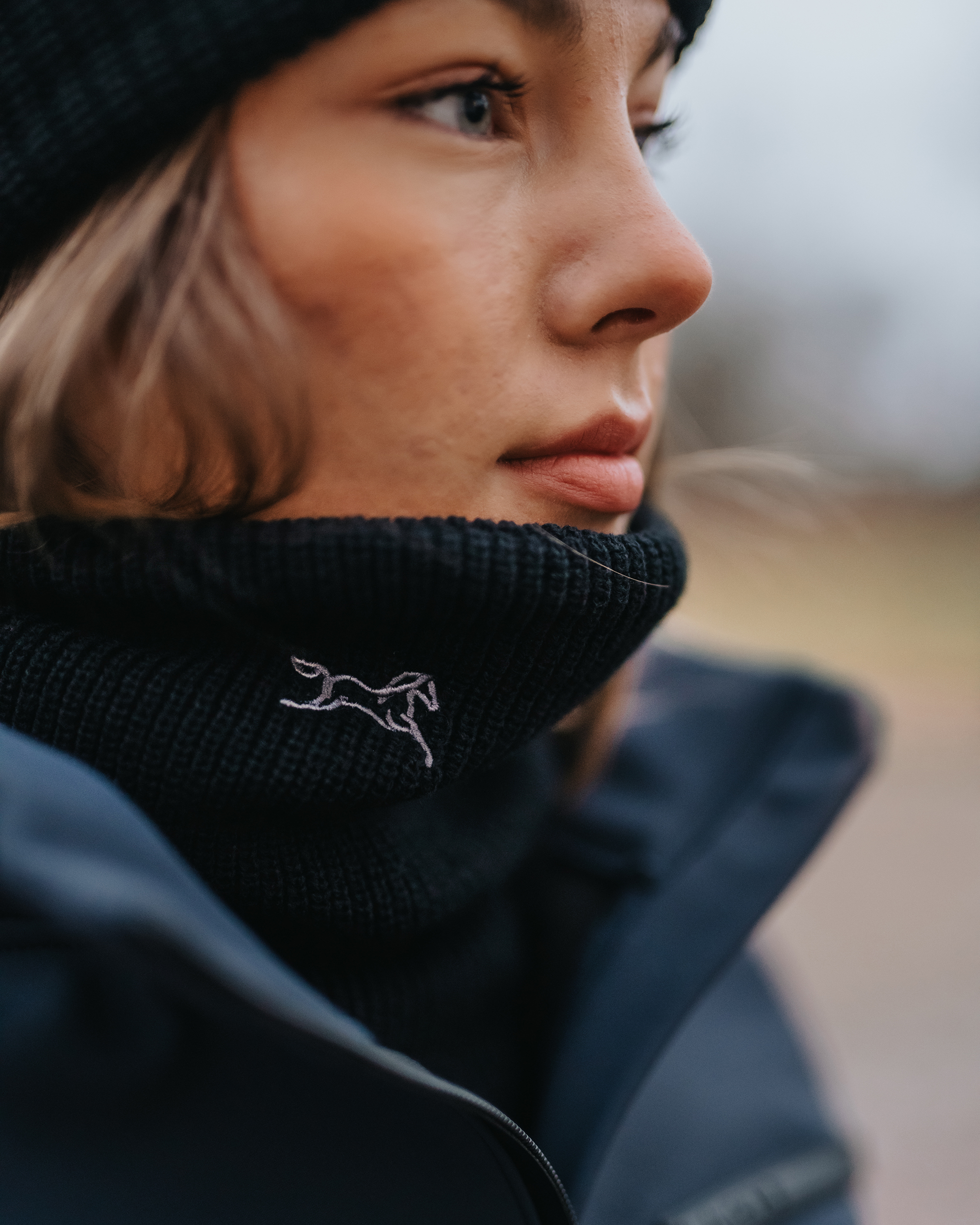 Neck warmer Black