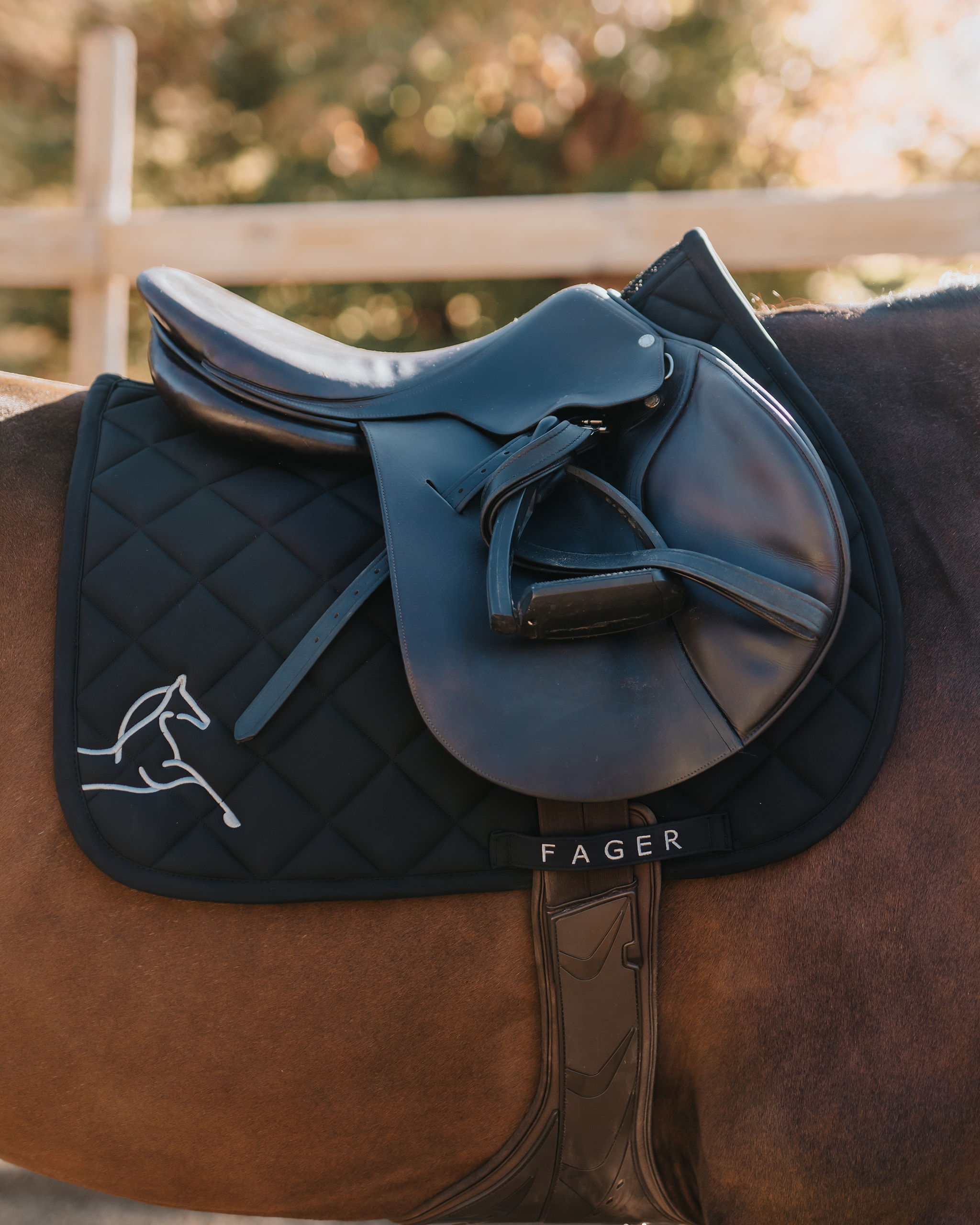 Jump saddle pad 2 Black