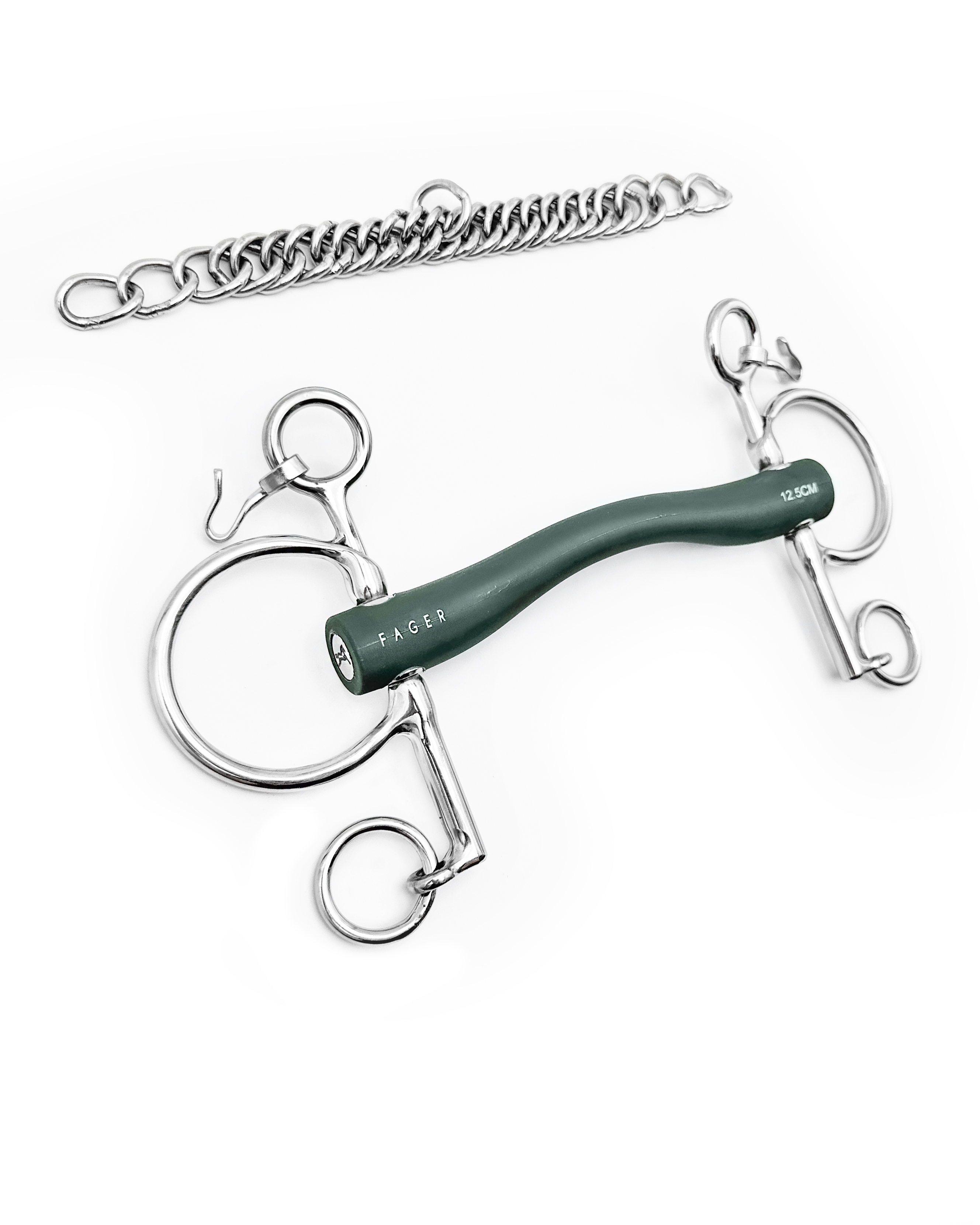 Andrea Soft Rubber bit Baby pelham