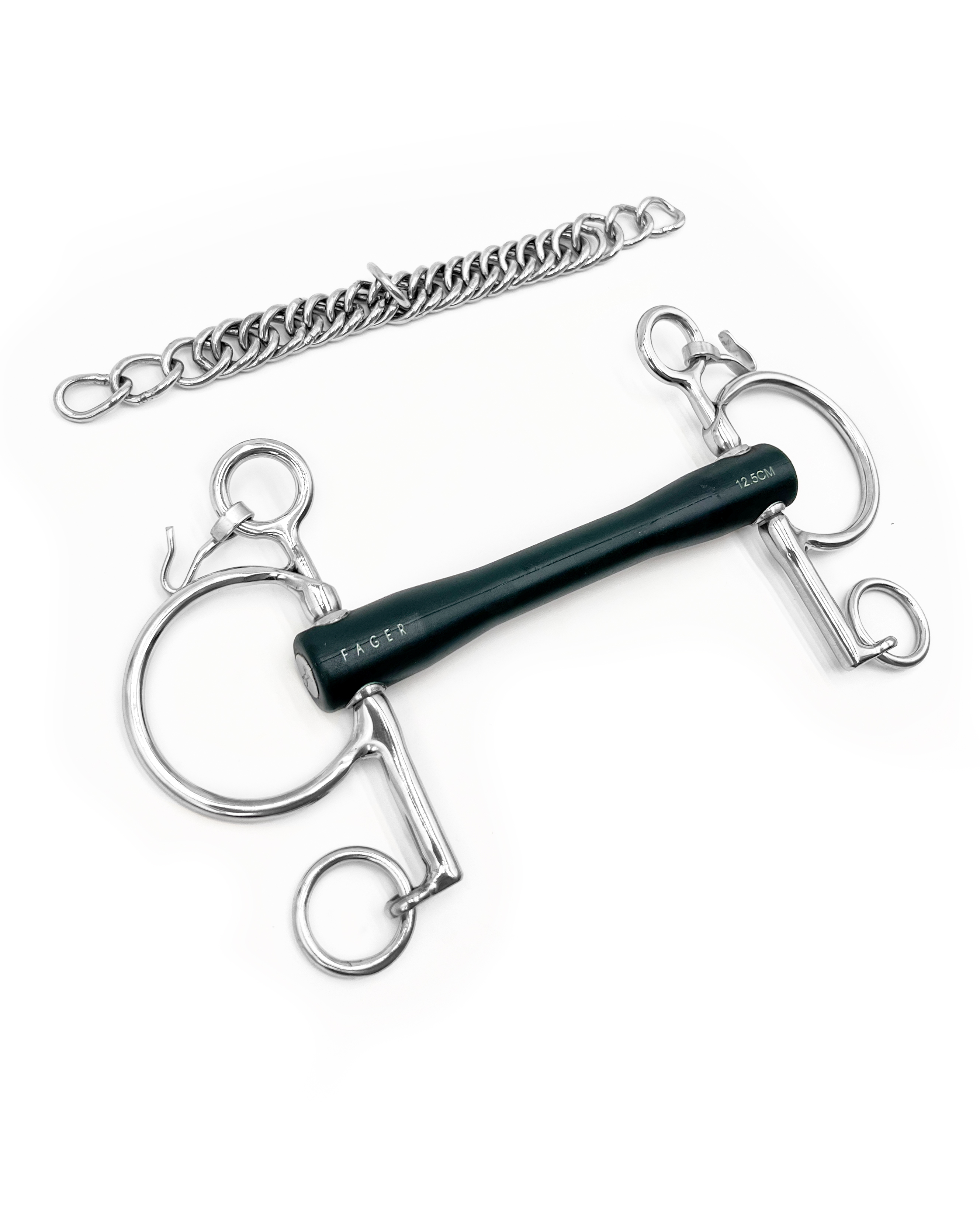 Nicole Hard Rubber bit Baby pelham