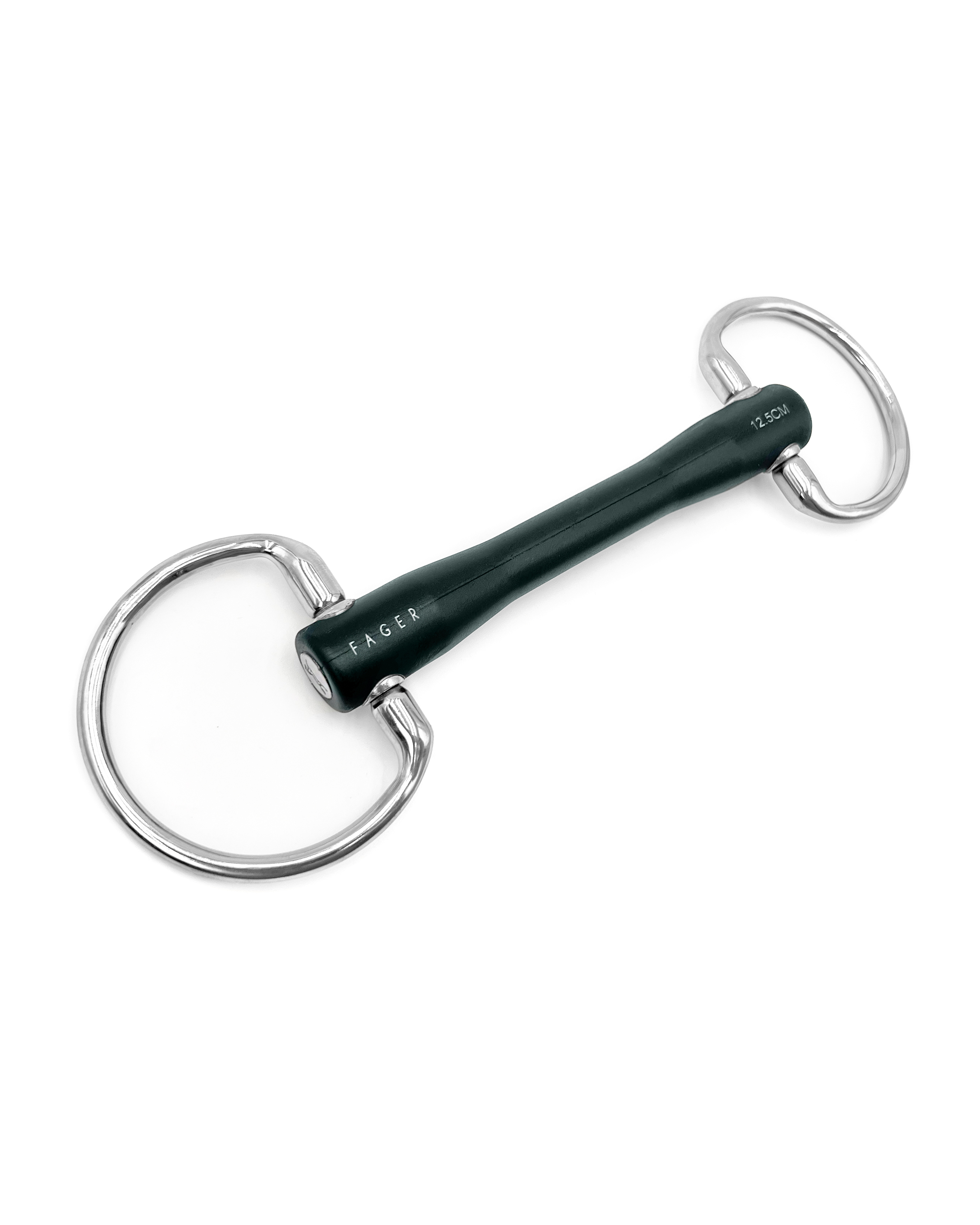 Nicole Hard Rubber bit Fixed rings