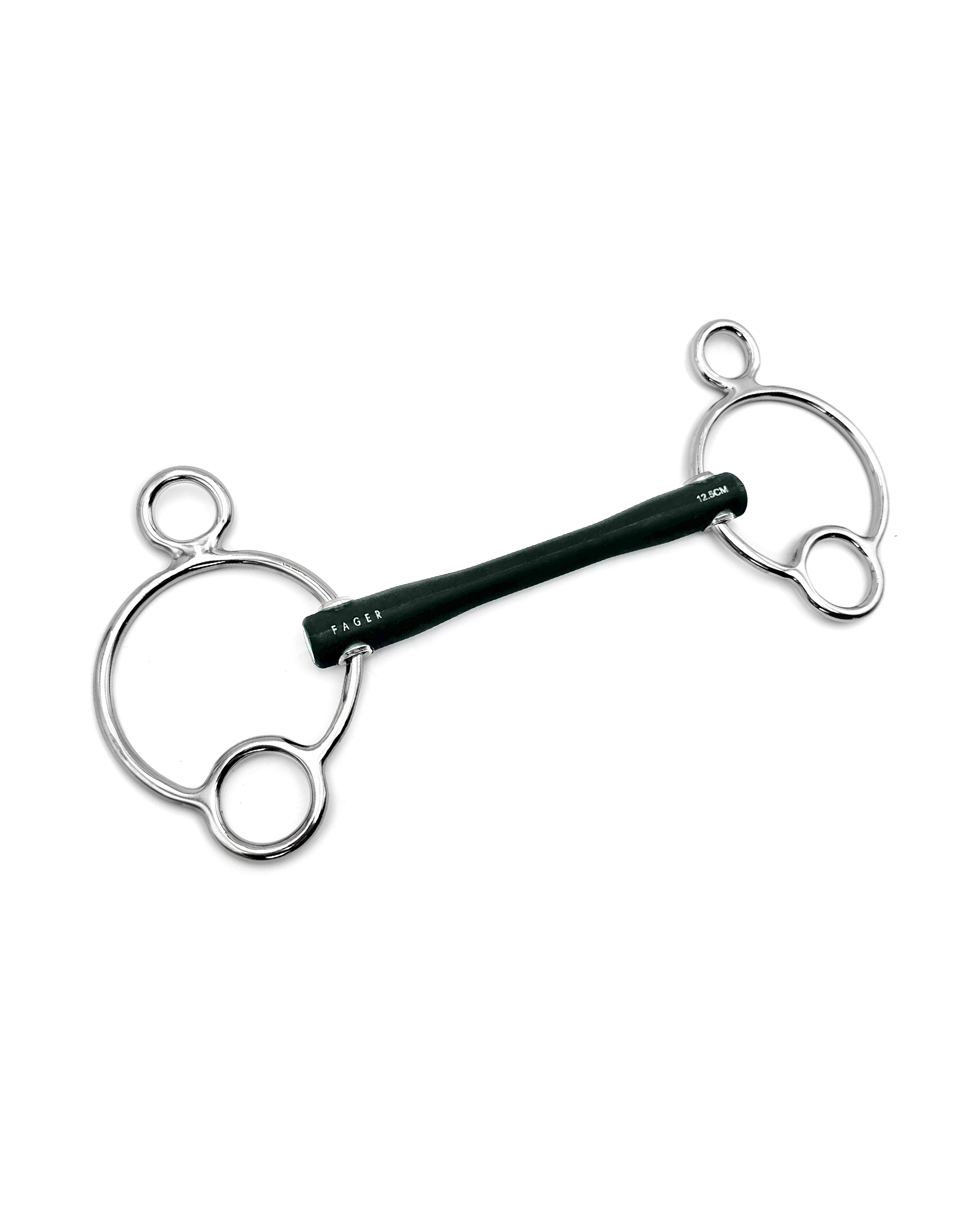 Nicole Hard Rubber bit 2,5 rings